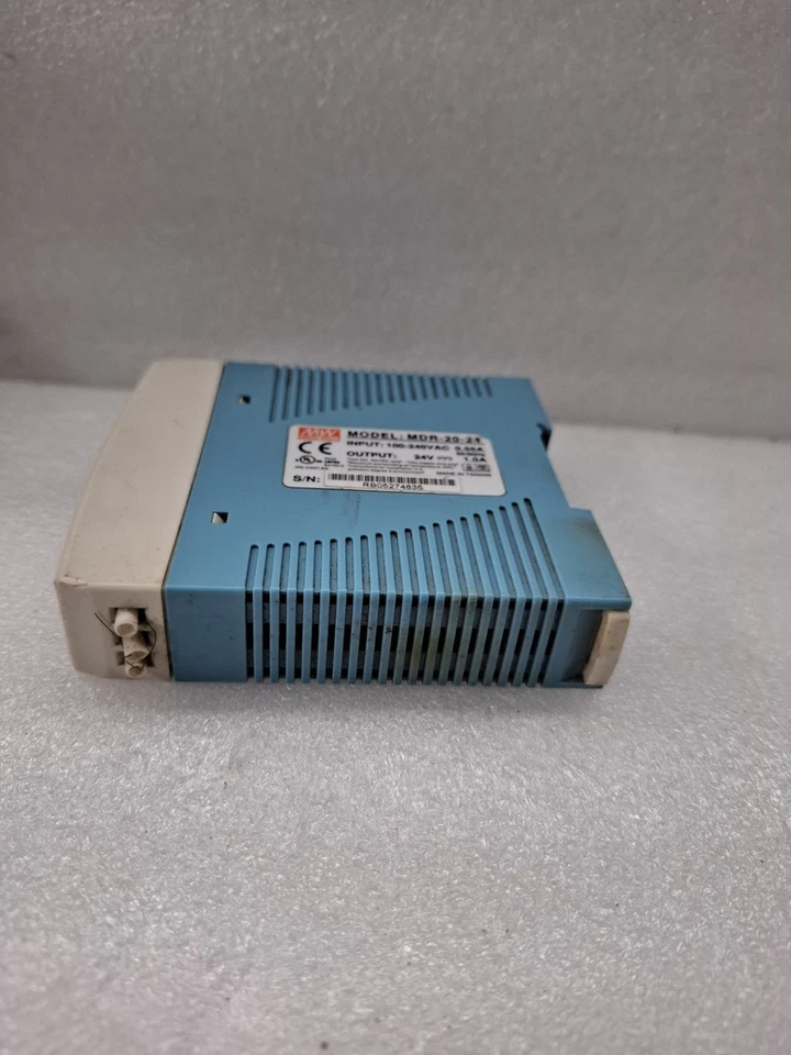 DIN rail power supply MEAN WELL MDR-20-24 switching power supply power supply 24